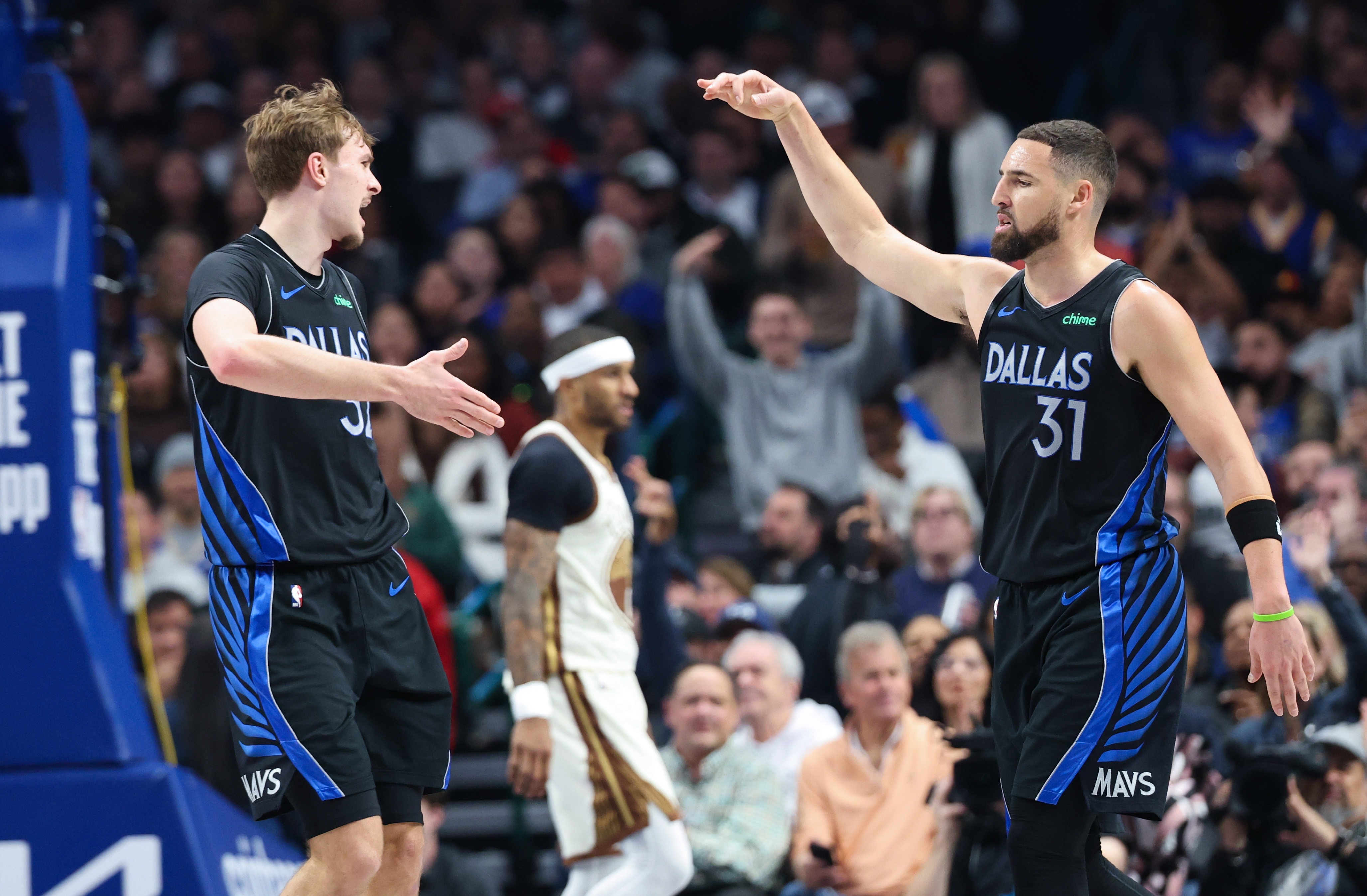 克里斯蒂：在克莱身边打球对我和弗拉格是幸运 继续保持投篮信心